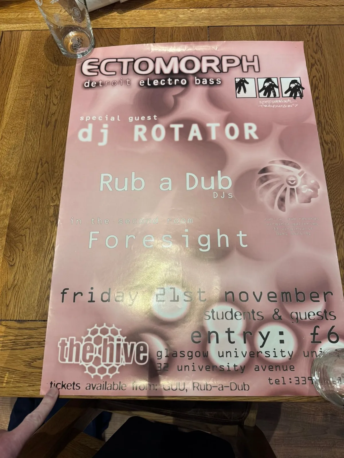 Ectomorph (Detroit Electro Bass) with DJ Rotator at The Hive