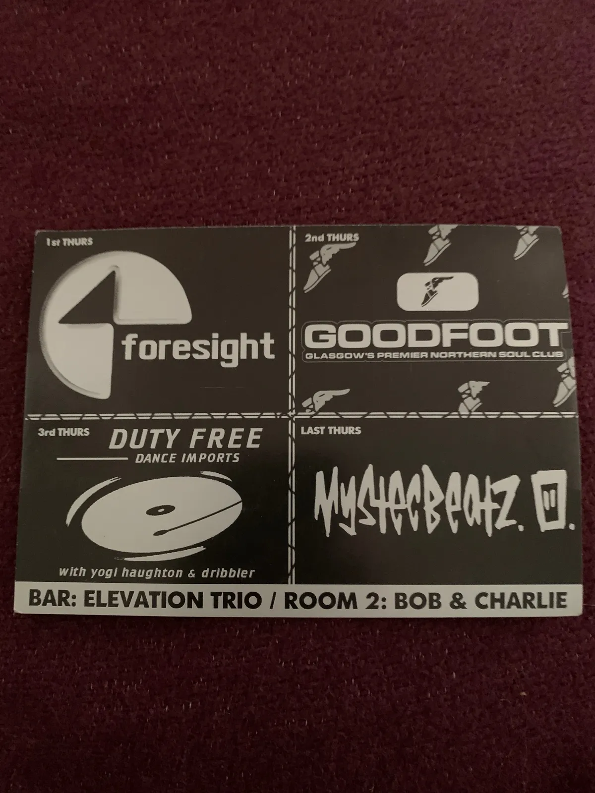 Yang Thursdays - Foresight and Goodfoot Rotation